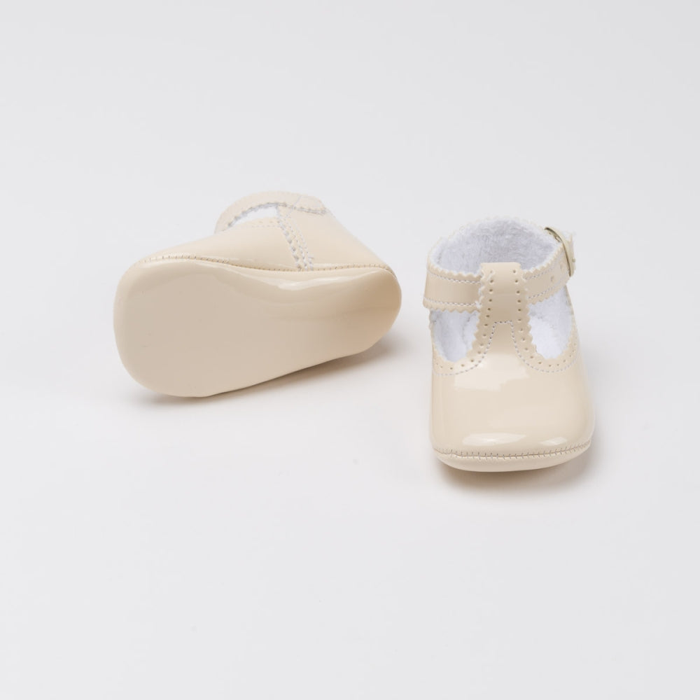 patent leather pepitos