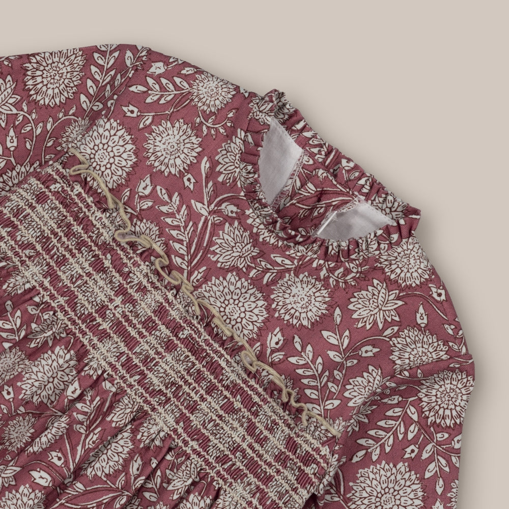 Vestito Ragazza Smock Nemi