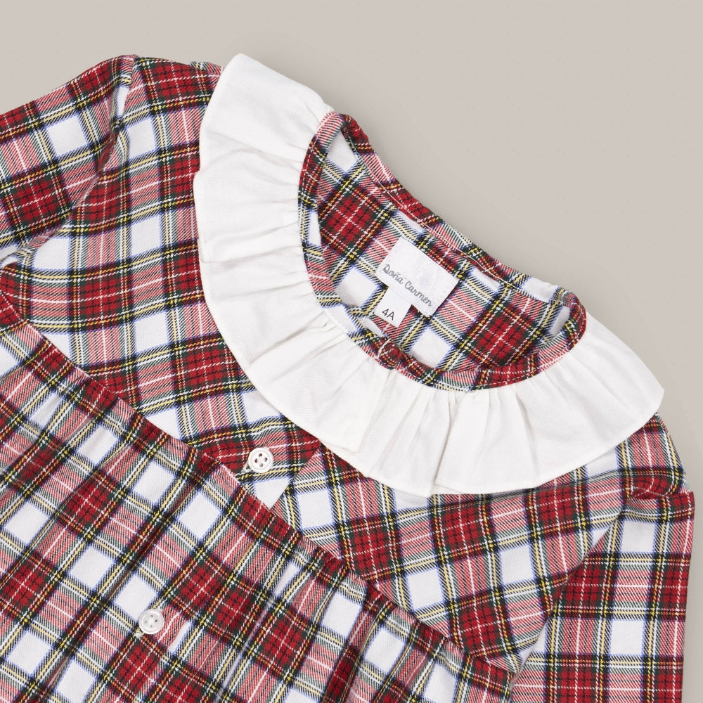 Scotland Ruffle Girl's Pyjama