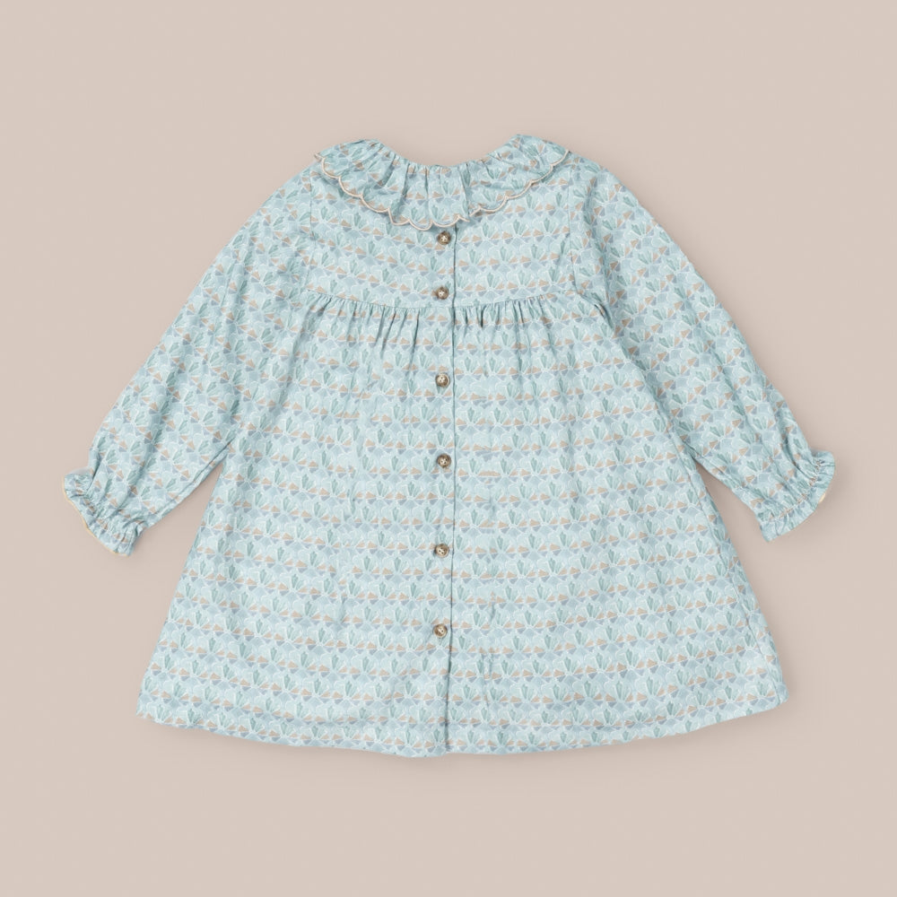 Robe d'éventail pour fille