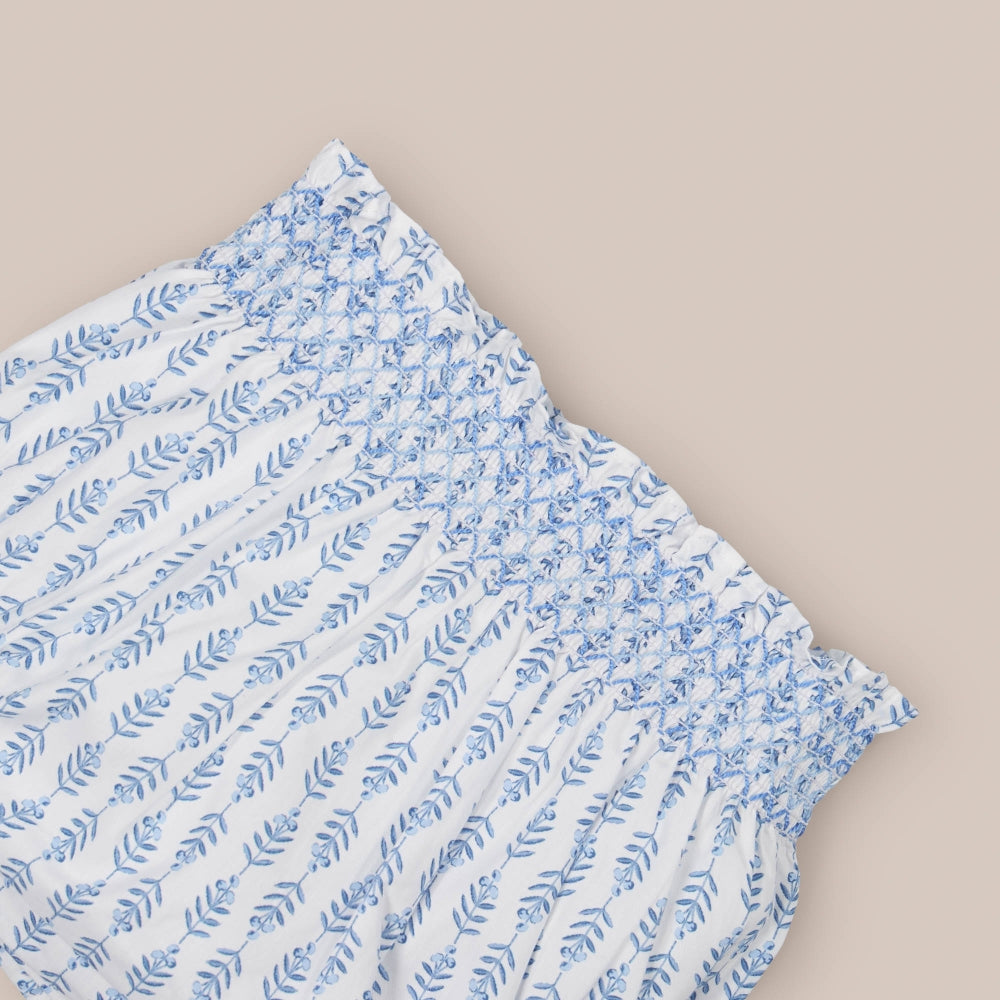 Tapa-fraldas smock Zimbro