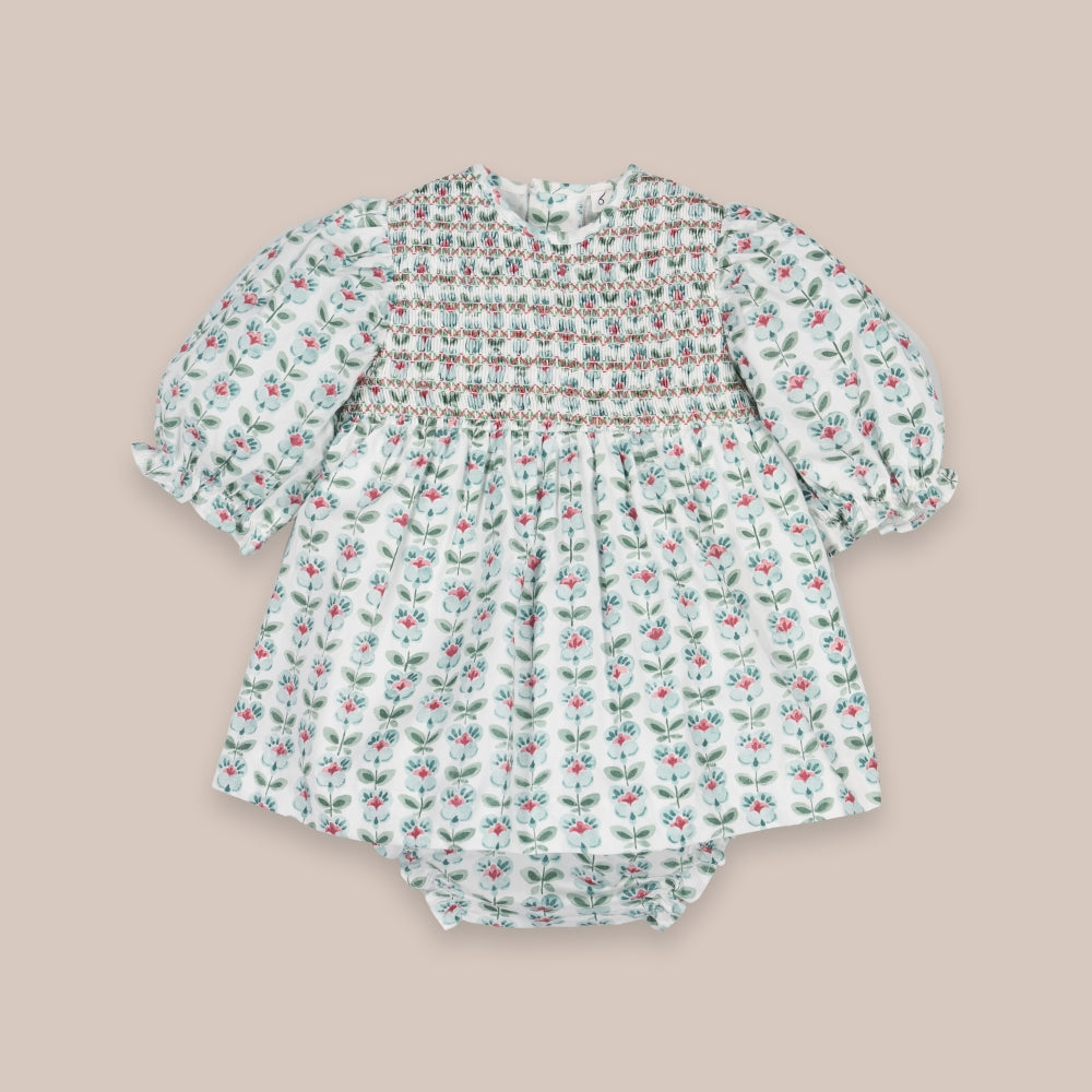 Ensemble robe et culotte pour bébé mosaïque