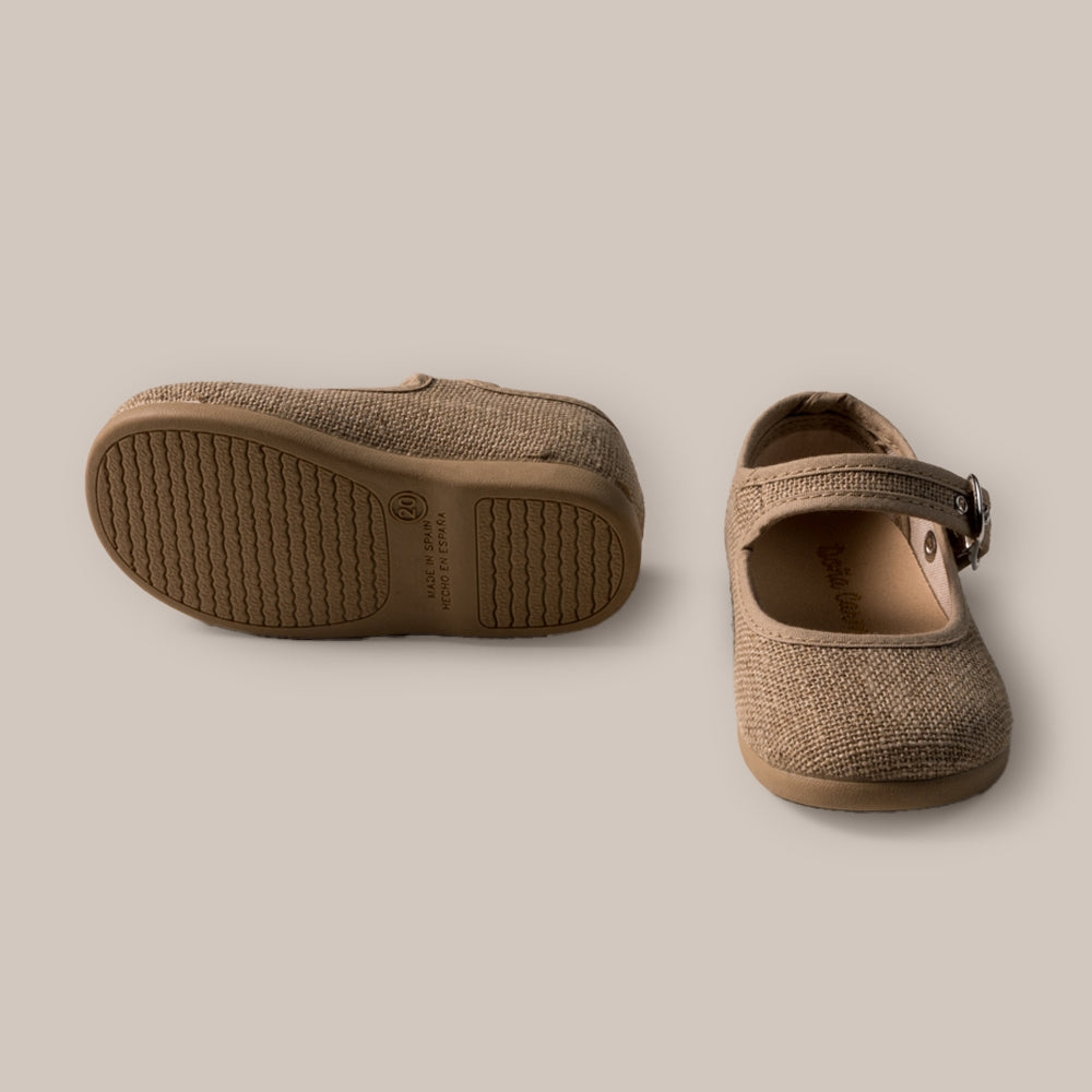 Mary Jane Linen Buckle