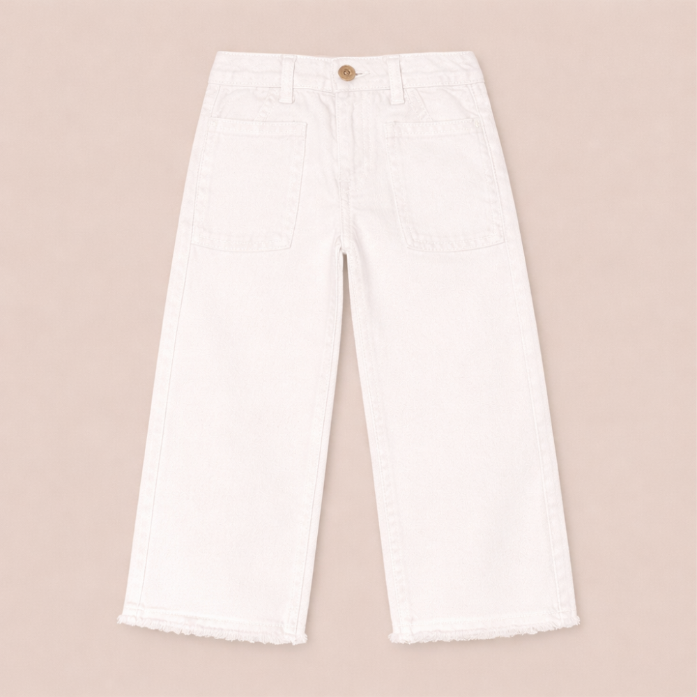 Pantaloni Con Tasca Applicata