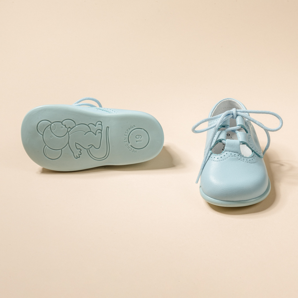 English leather shoe with sole