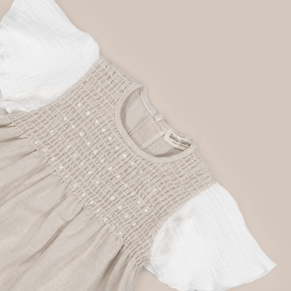 Girl Dress Smock line