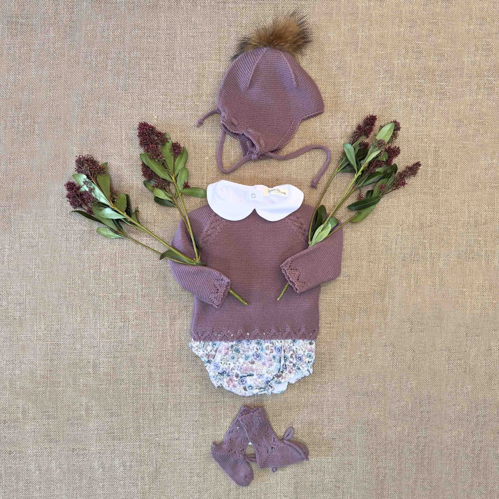 baby bloomer Smock Beatriz