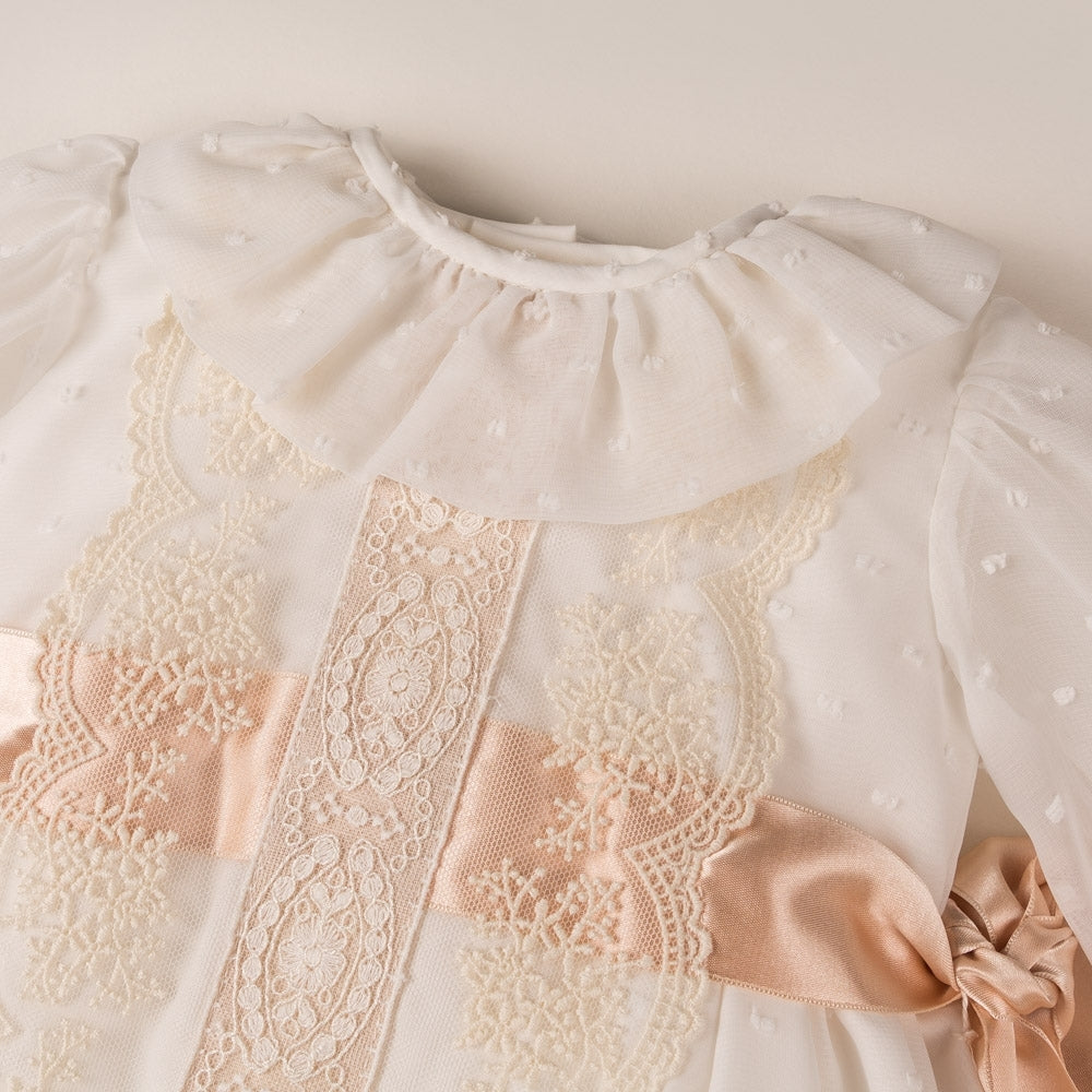 Skirt christening More Bonnet Nougat