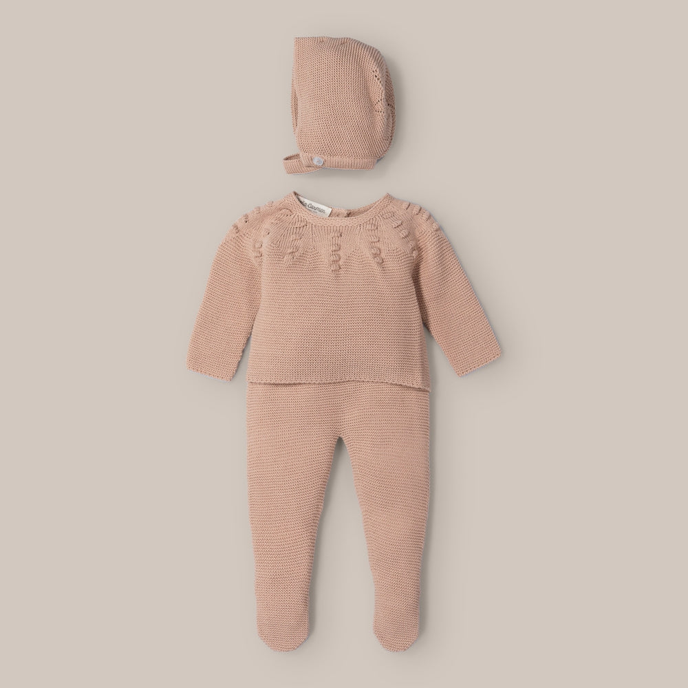 Baby Set knit little ball