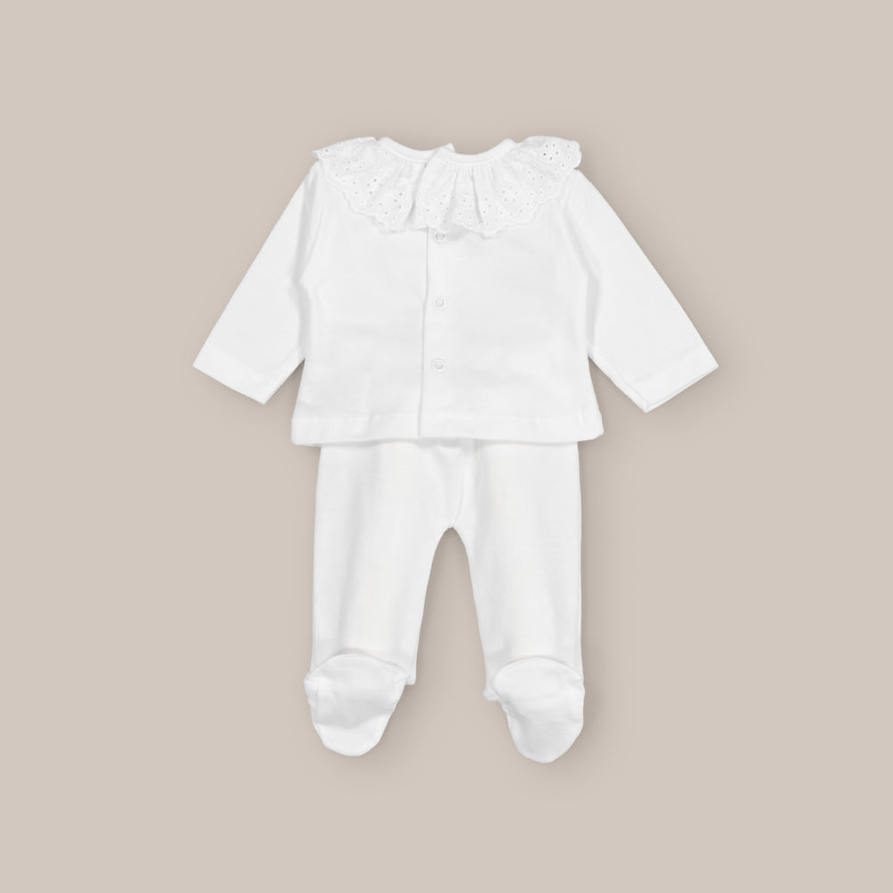 Baby Piqué Gaiter Set