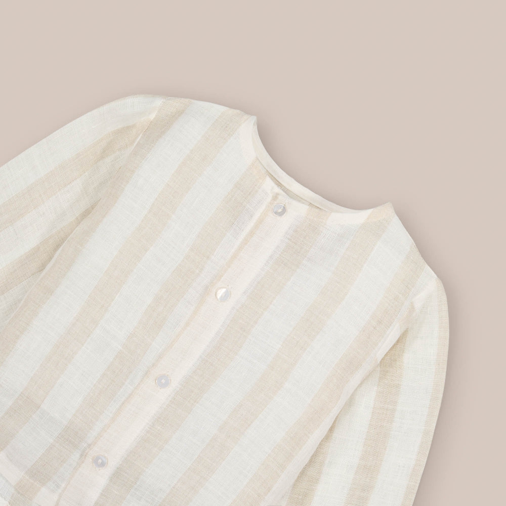 Camisa de bebê horizontal