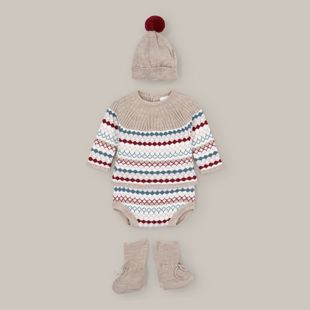 Conjunto Bebé Punto Nuez