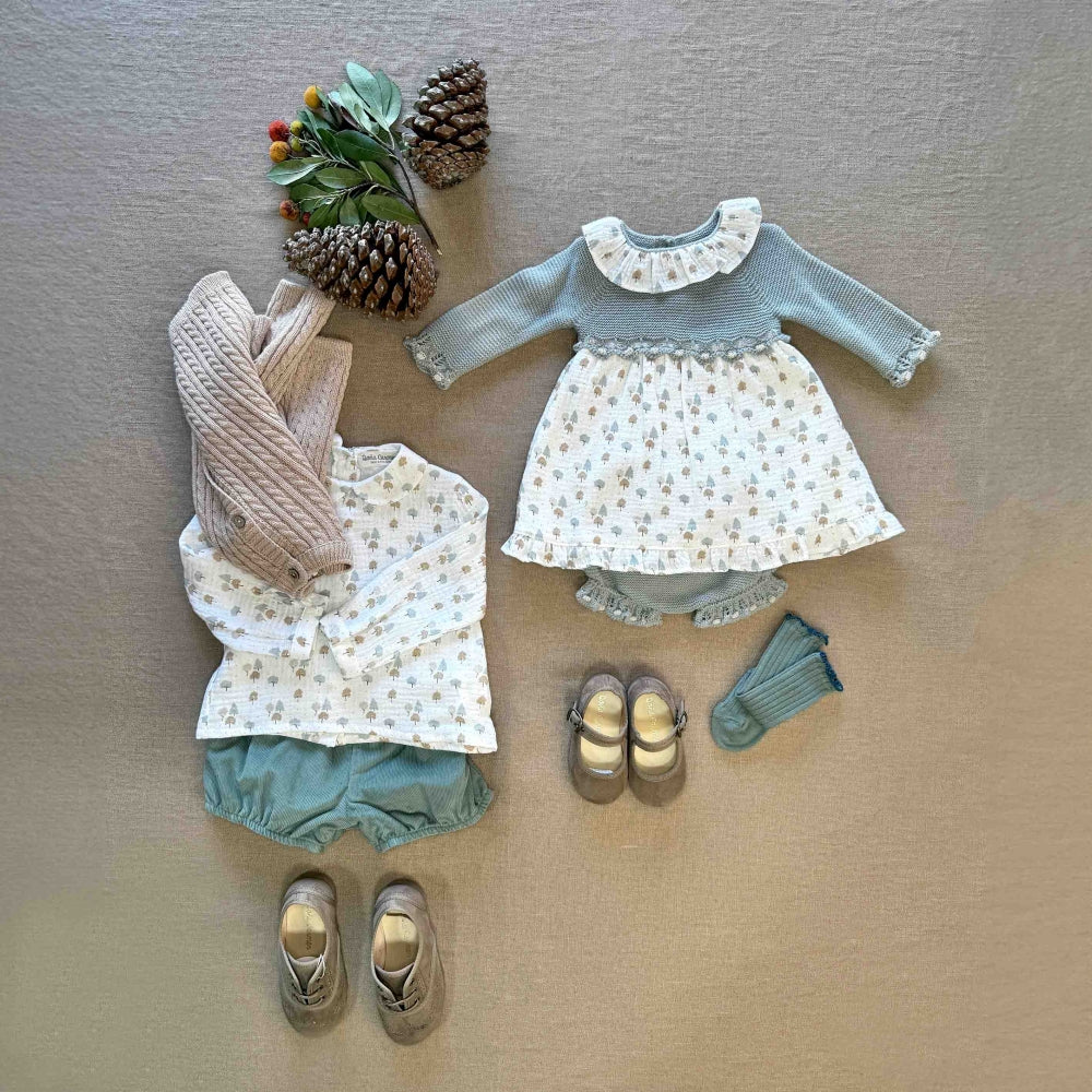 Vestitini con culotte Acero