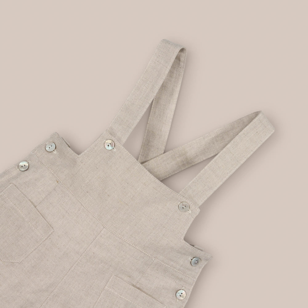 Boys' Trousers with Suspenders and Pockets