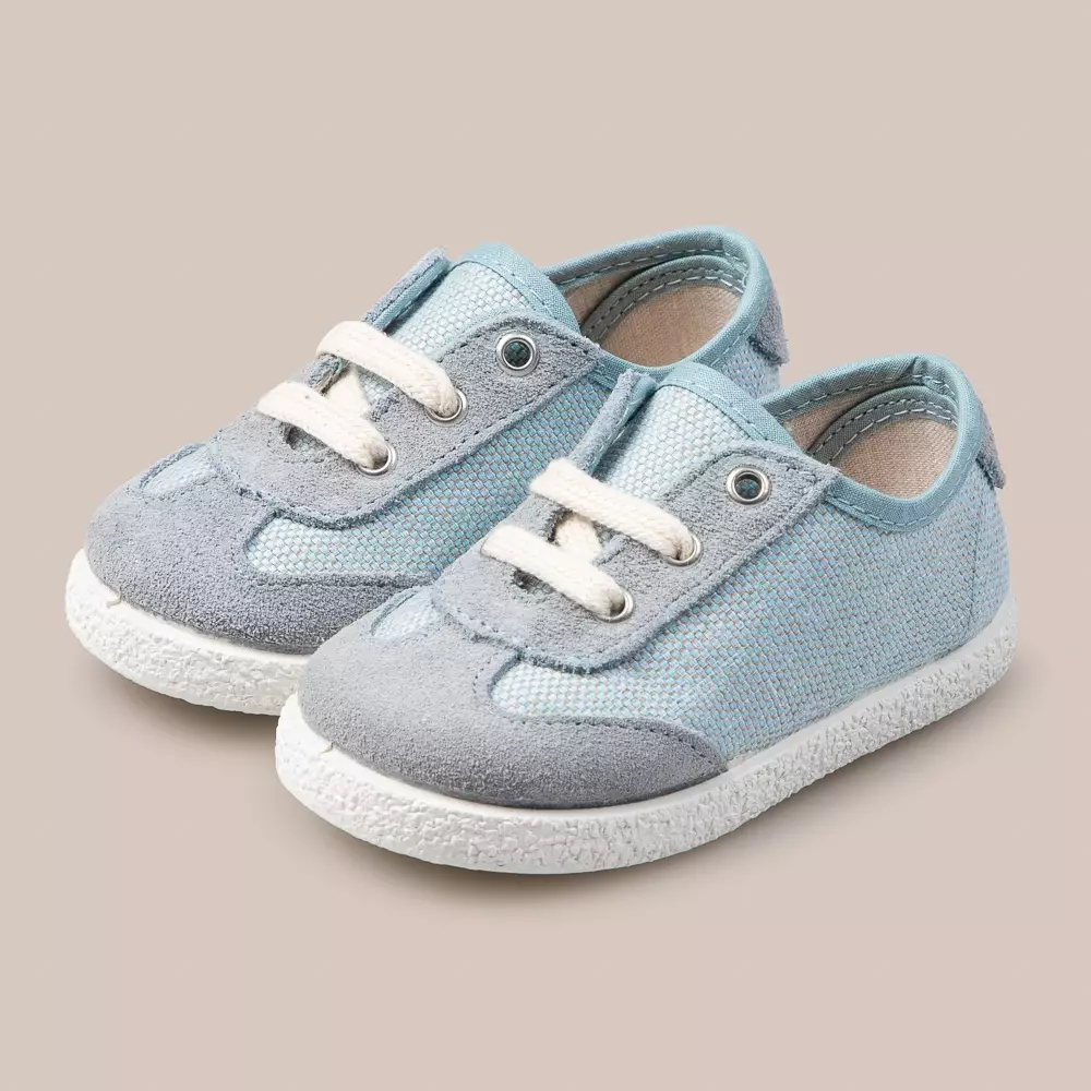 BLUE KIDS TENNIS SHOES WITH...