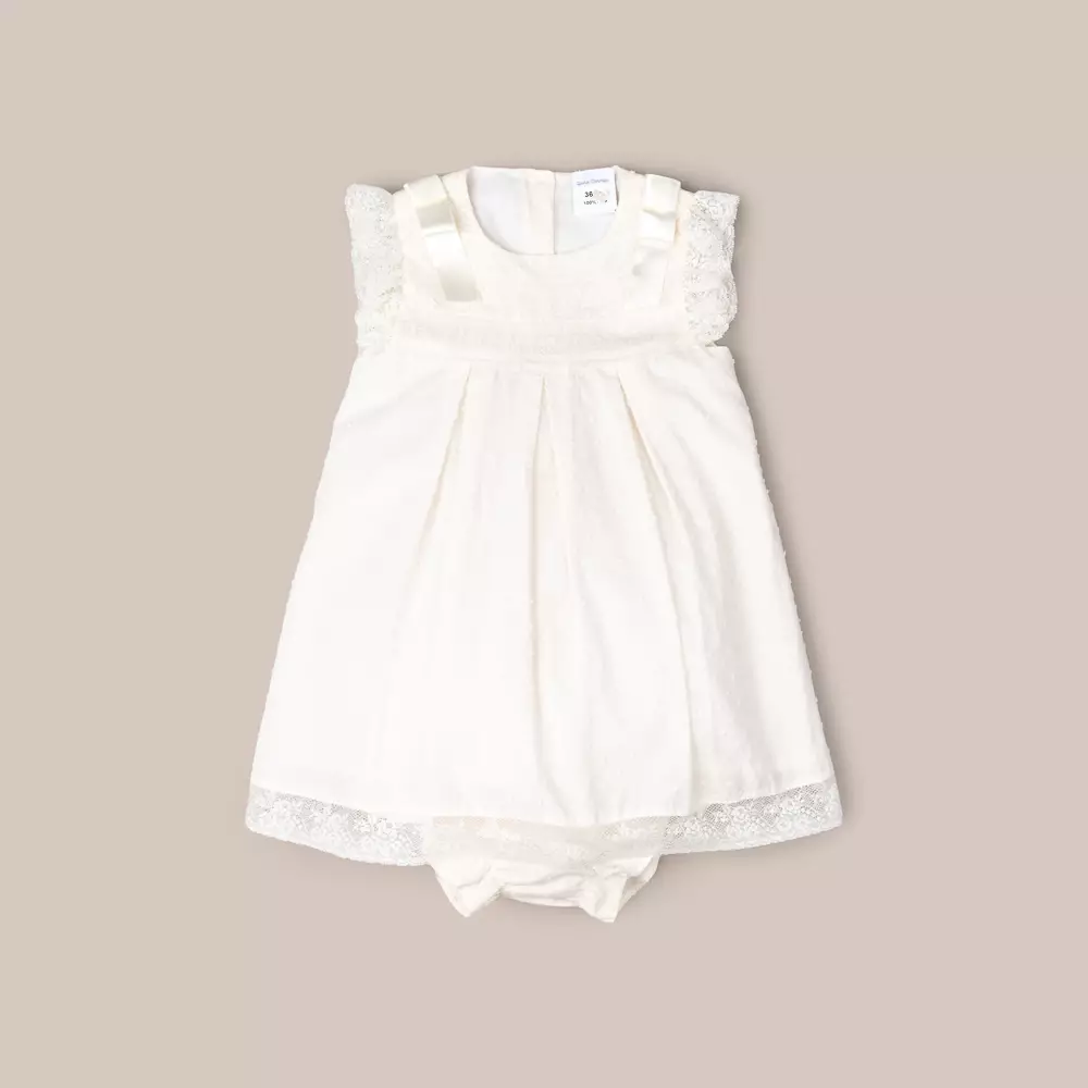 DRESS AND BLOOMERS SET LACE