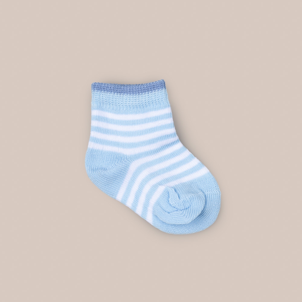 Calcetines blancos de bebé de rizo ECUME