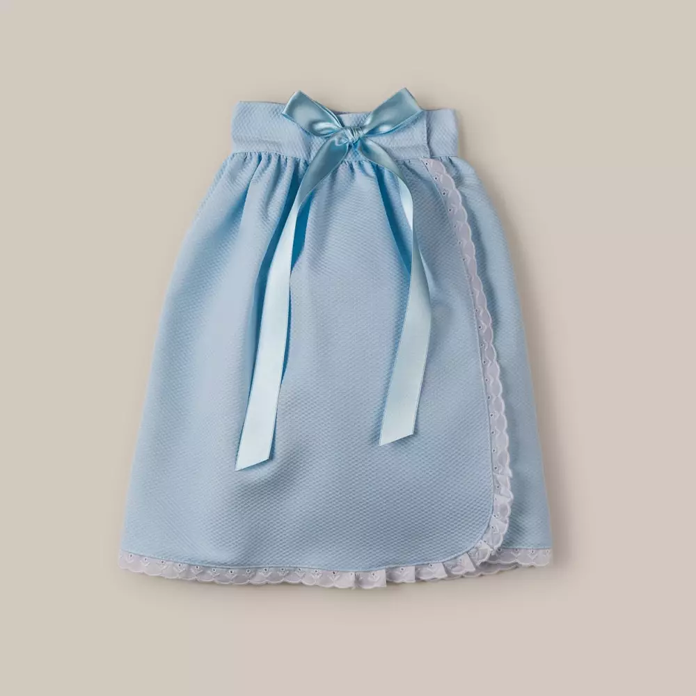 BLUE BABY GOWN CINTURA