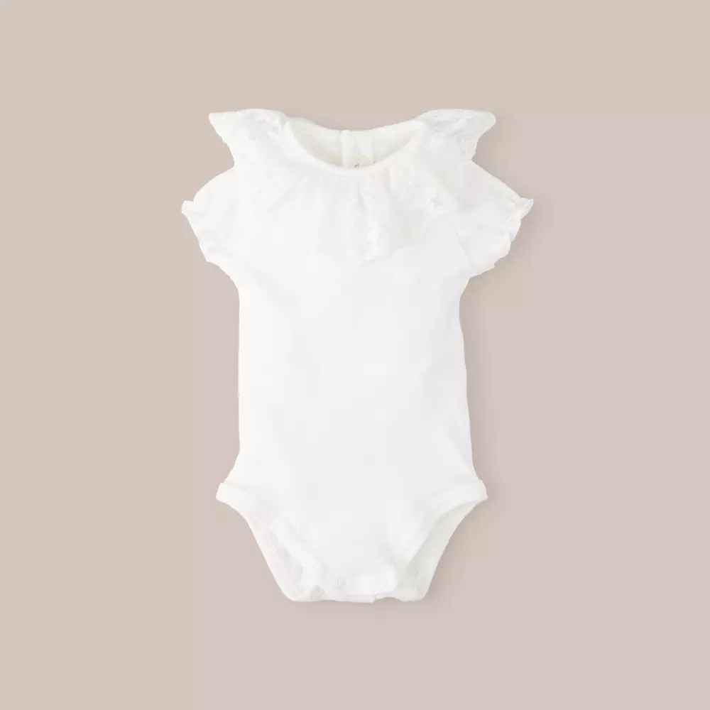 COTTON BABY SHORT SLEEVED...