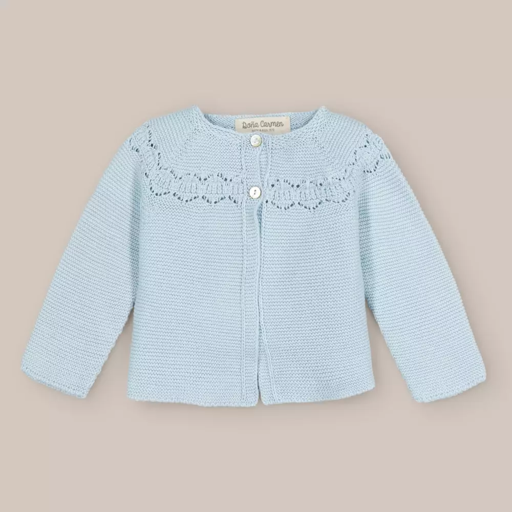 CHAQUETA BEBÉ SKY AZUL