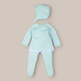 Conjunto De Punto Bebé Rayuela