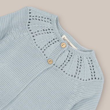 Conjunto Punto Bebé  Latte Piedra