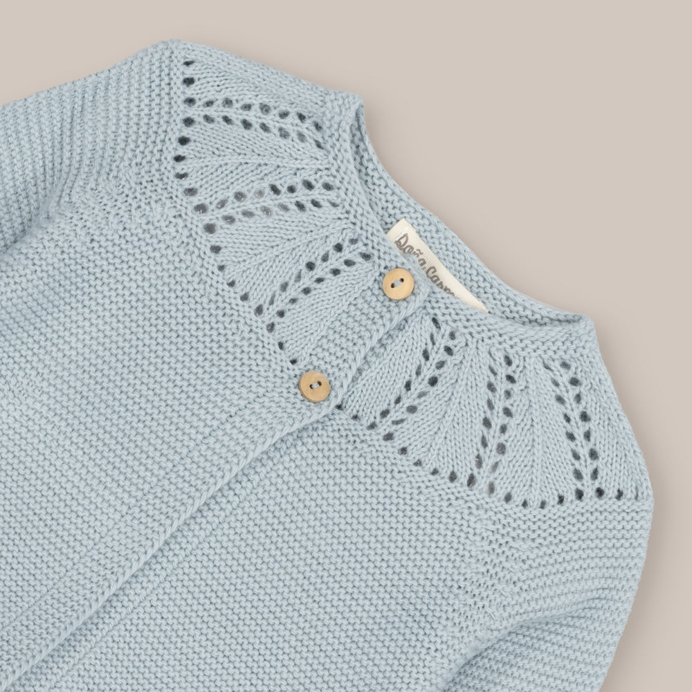 Conjunto Punto Bebé  Latte Piedra