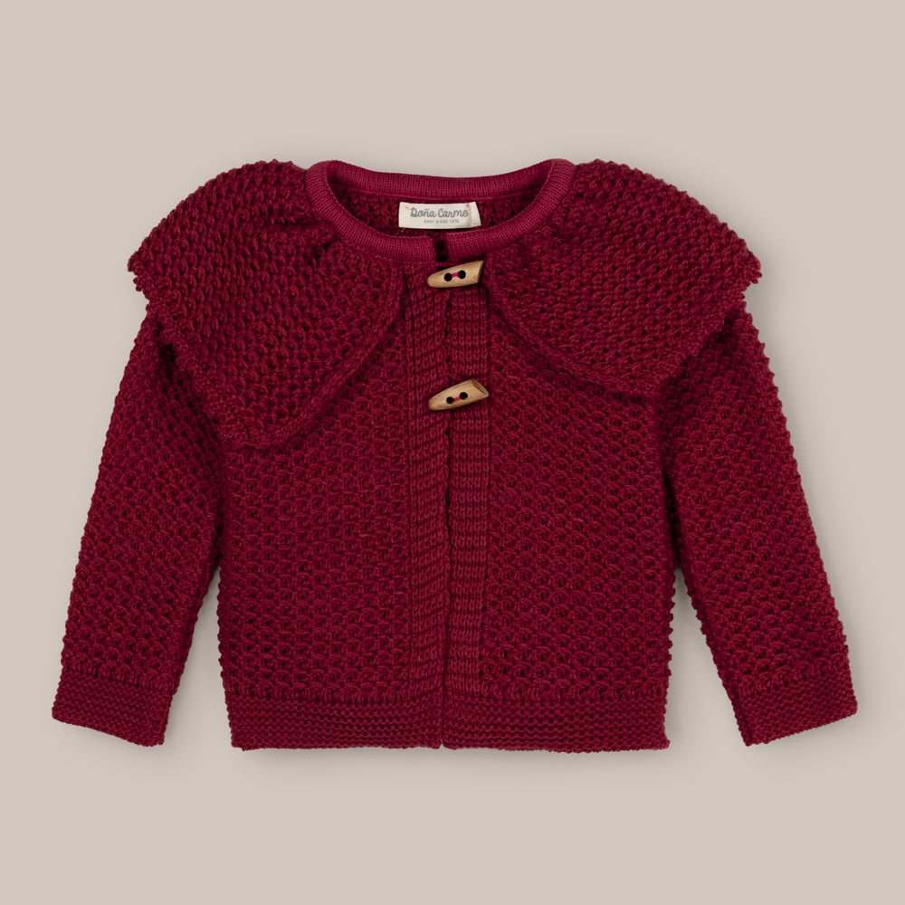 cardigan Mazapan Neck