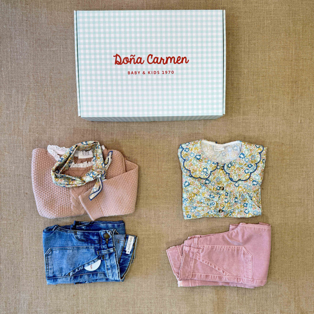 Caixa de presente de Dona Carmen