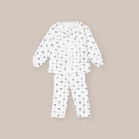 Pijama Algodon 2 Piezas Volante Bellota