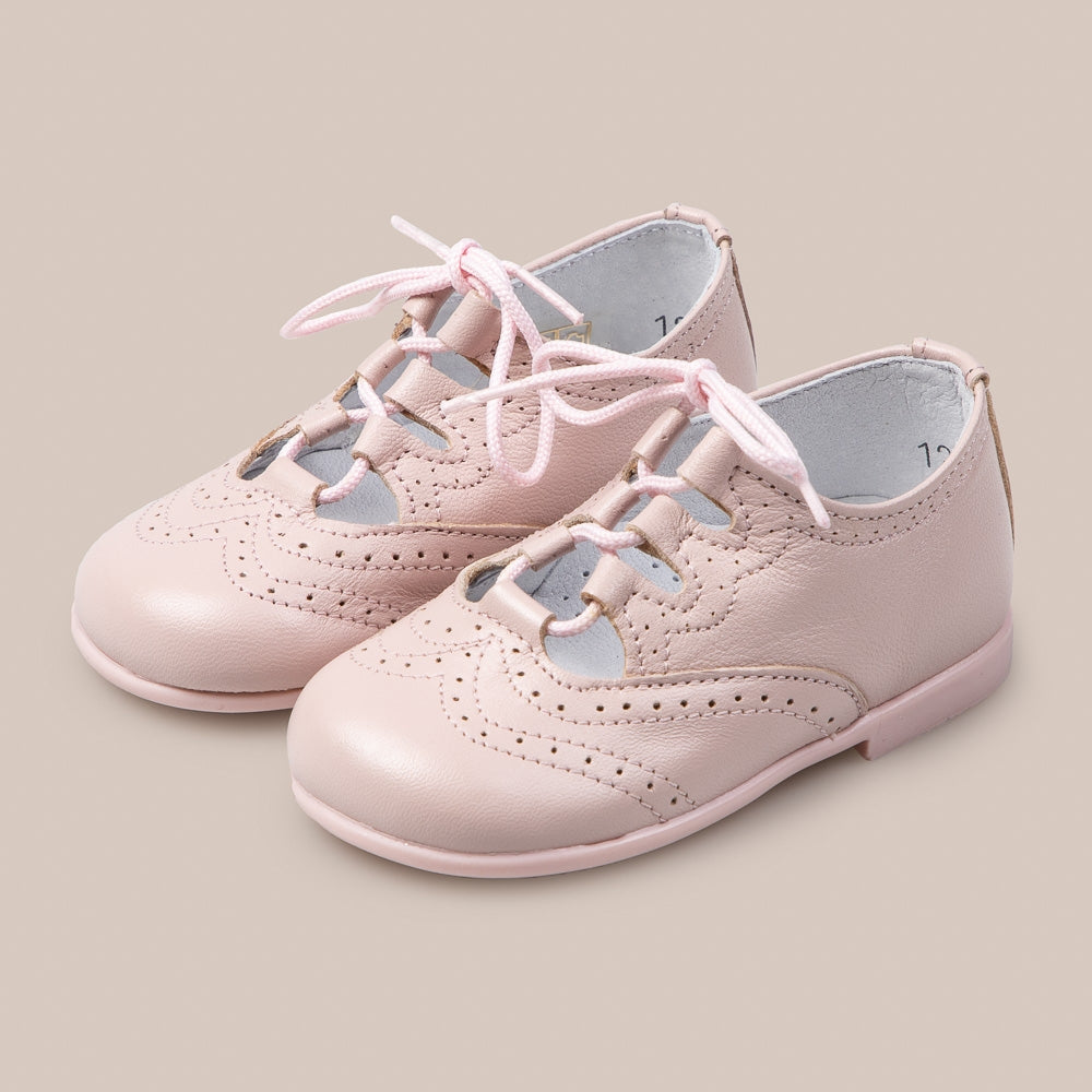 Zapato Ingles Bebé Piel Suela