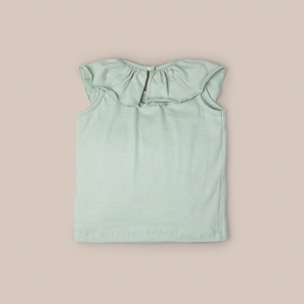 Blusa Niña Algodón Cuello