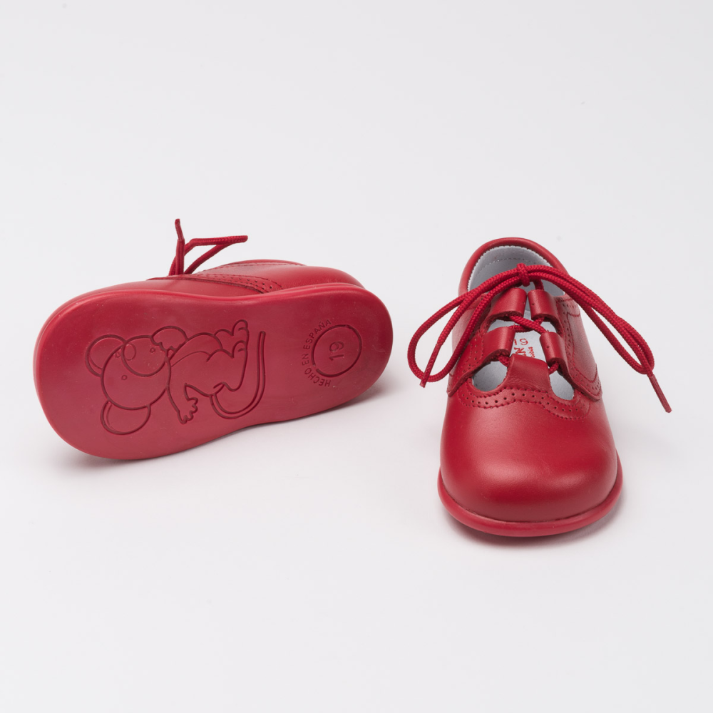 English leather shoe with sole