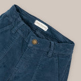 Pantalon Ancho Niña Cordouroy Azul