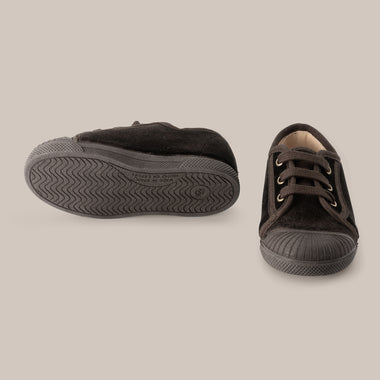 Zapatilla Terciopelo Niño Puntera
