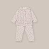 Pijama Niña Algodón Cebra Rosa