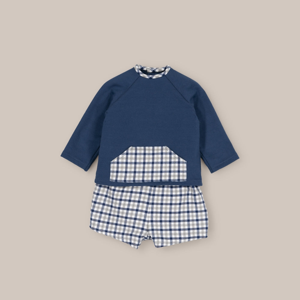 Conjunto de algodão Menino Nantes