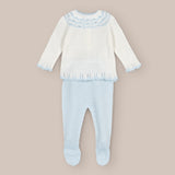 Conjunto Punto Bebé Polaina Ondita