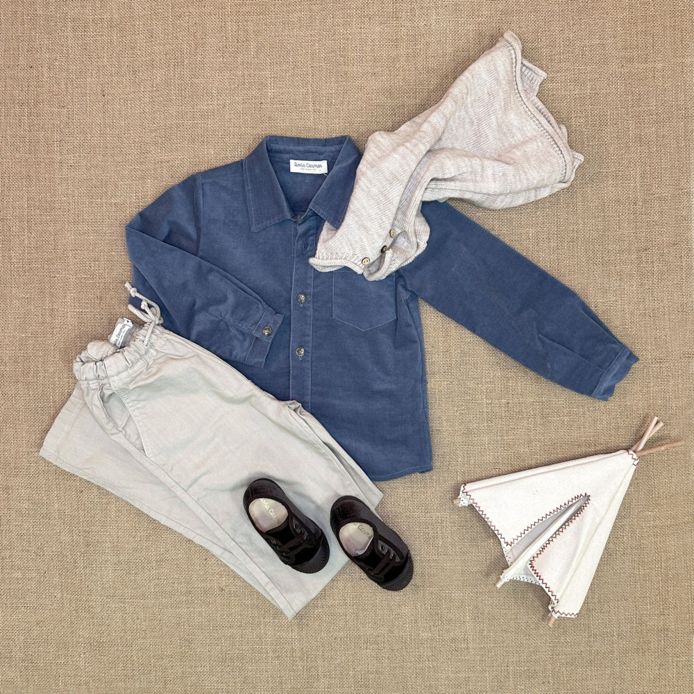 Pantaloni Ragazzo Jogger in twill