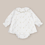 baby dress set baby Smock goose