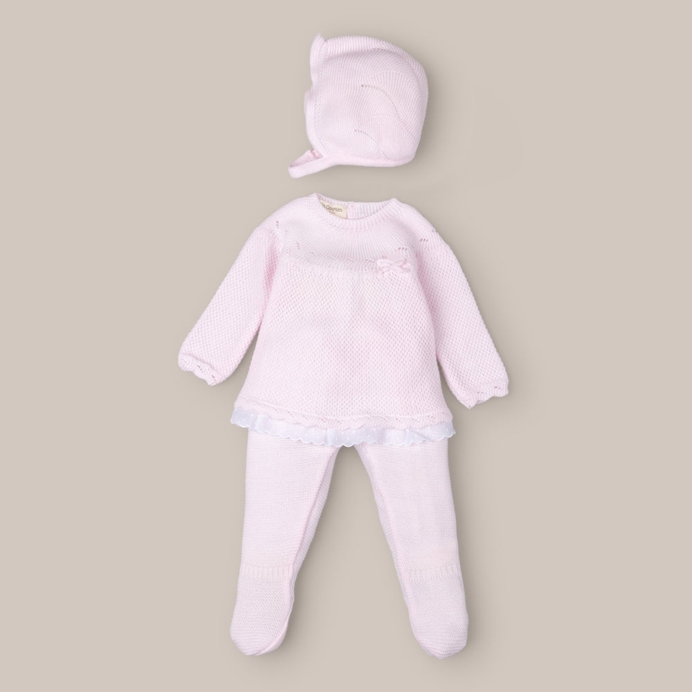 Conjunto De Punto Bebé Rayuela