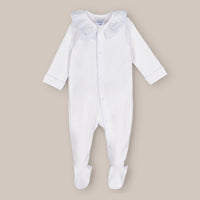 Pijama Bebé Algodón Volante Bordado