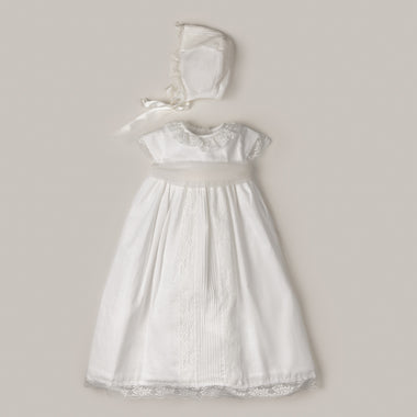 Christening skirt with Alma Capota