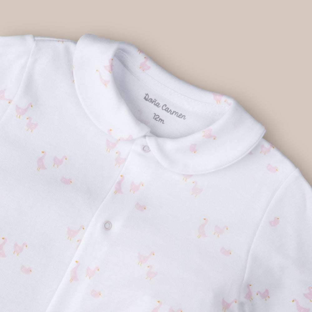 Baby-Baumwollgans-Pyjama