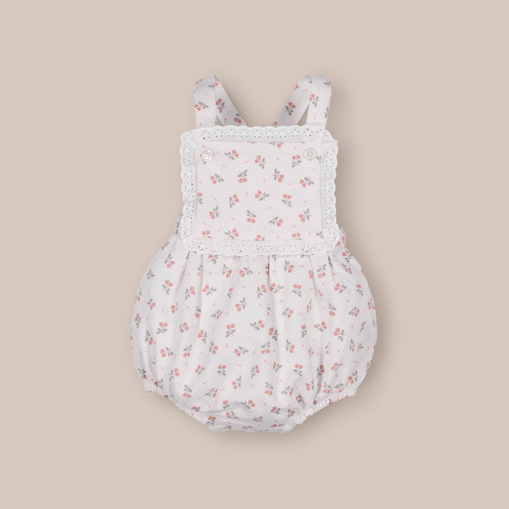 Jardineira  Piqué Tulipa