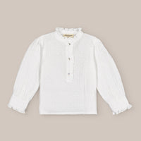 Blusa Niña Volante Plumeti