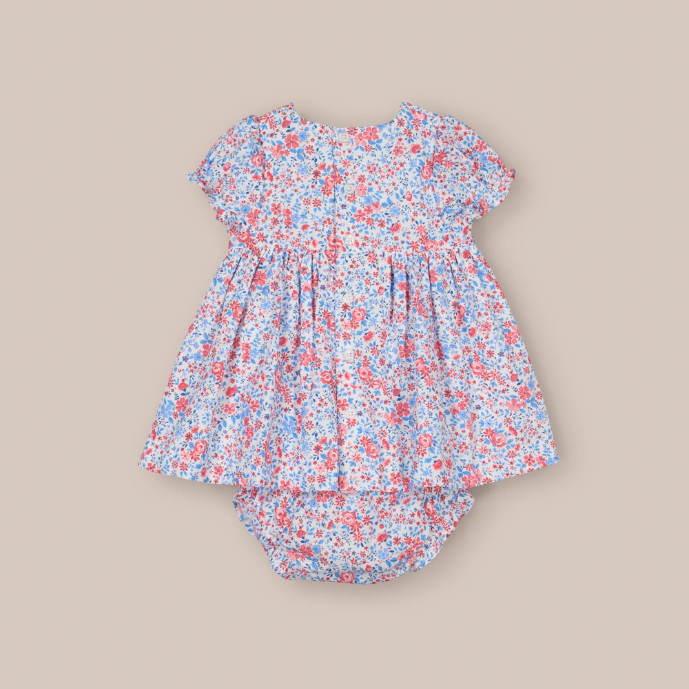 Baby dress set Smock Floli