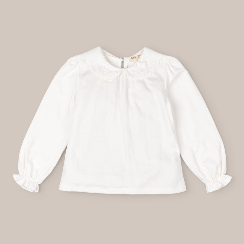 Blusa Niña Algodón Otoño