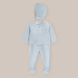 Conjunto Bebé Punto Bolita Azul
