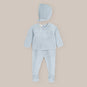 Conjunto Bebé Punto Bolita Azul
